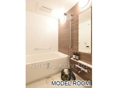 パークアクシス芝浦キャナルの写真 バスルーム　※MODEL ROOM ※8階の同じ間取タイプを撮影。仕様が異なることがあります。