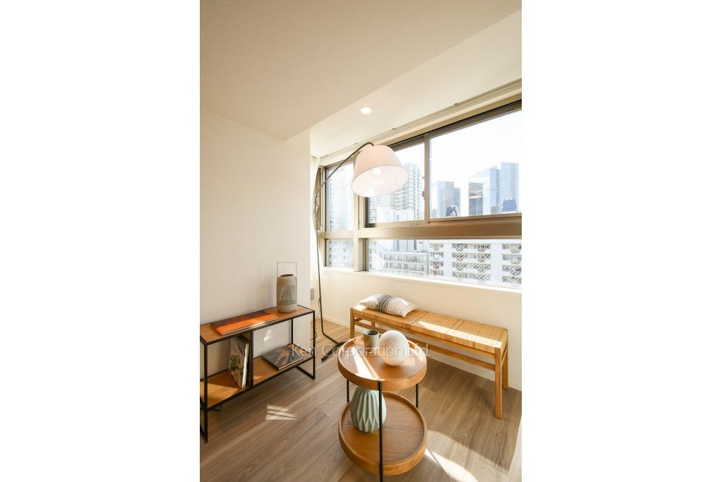 パークアクシス芝浦キャナルの写真 居室（LDなど）　※MODEL ROOM ※8階の同じ間取タイプを撮影。仕様が異なることがあります。