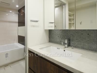 プリマリード南青山の写真 パウダールーム ※6階の同じ間取タイプを撮影。仕様が異なることがあります。