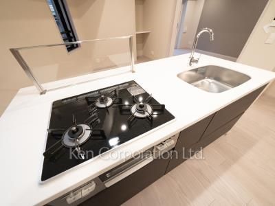 ザ・パークハビオ麻布十番の写真 キッチン ※4階の同じ間取タイプを撮影。仕様が異なることがあります。