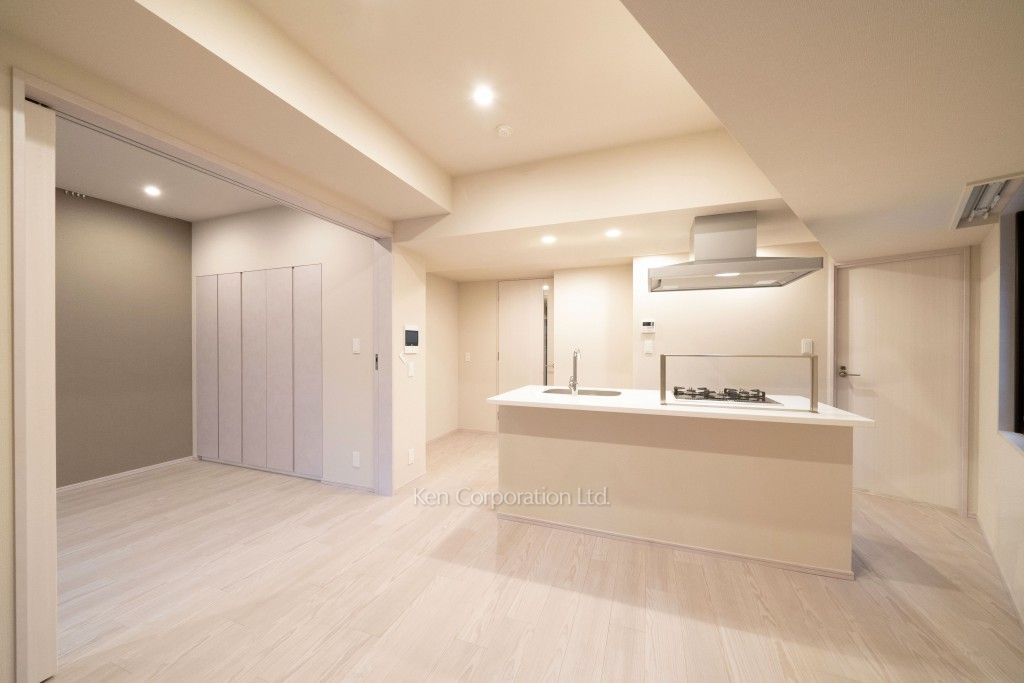 ザ・パークハビオ麻布十番の写真 居室（LDなど） ※4階の同じ間取タイプを撮影。仕様が異なることがあります。