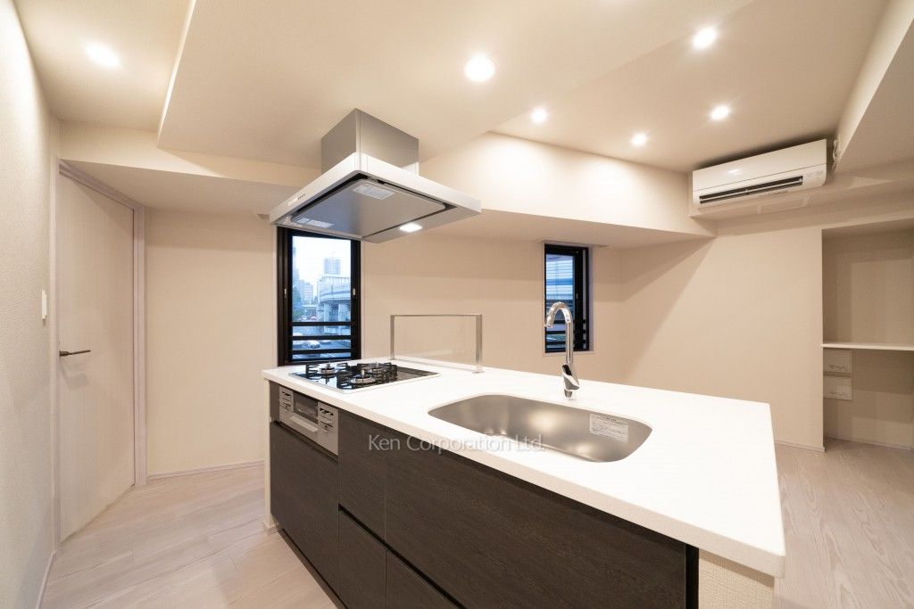 ザ・パークハビオ麻布十番の写真 キッチン ※4階の同じ間取タイプを撮影。仕様が異なることがあります。