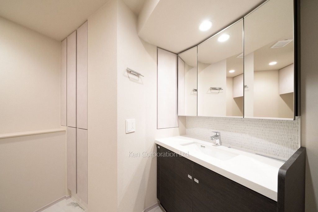 ザ・パークハビオ麻布十番の写真 パウダールーム ※4階の同じ間取タイプを撮影。仕様が異なることがあります。