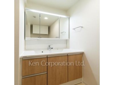 ハイグラウンド神楽坂の写真 パウダールーム ※写真・画像は実際と異なる場合がございます。部屋写真は同一タイプのものです。（ただし、画像中にタイプ名の記載がある場合はその記載内容を優先します。）