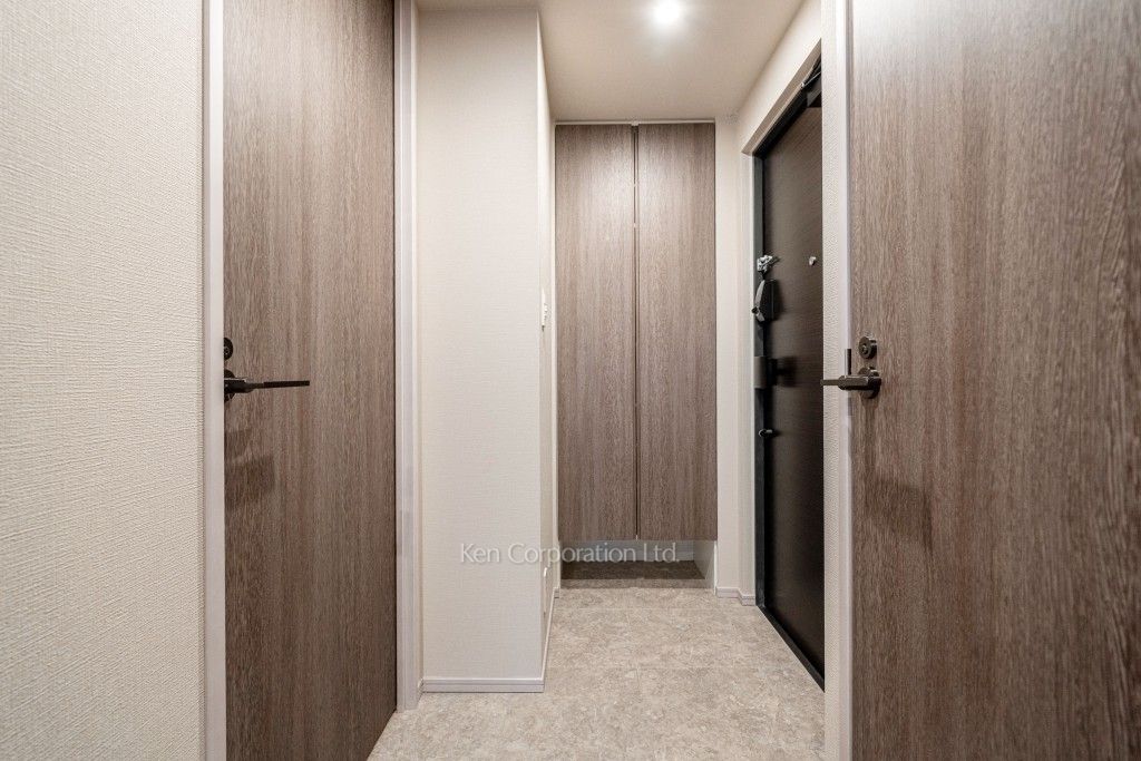 ザ・パークハビオ麻布十番の写真 玄関 ※14階の同じ間取タイプを撮影。仕様が異なることがあります。