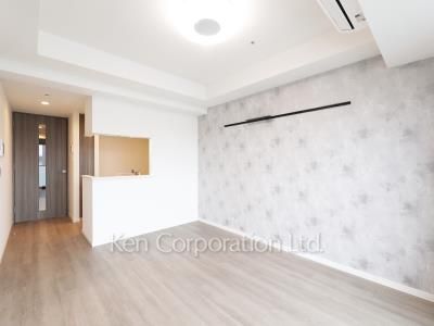 パークヴィラ恵比寿の写真 居室（LDなど） ※13階の同じ間取タイプを撮影。仕様が異なることがあります。