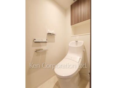 パークヴィラ恵比寿の写真 トイレ ※13階の同じ間取タイプを撮影。仕様が異なることがあります。