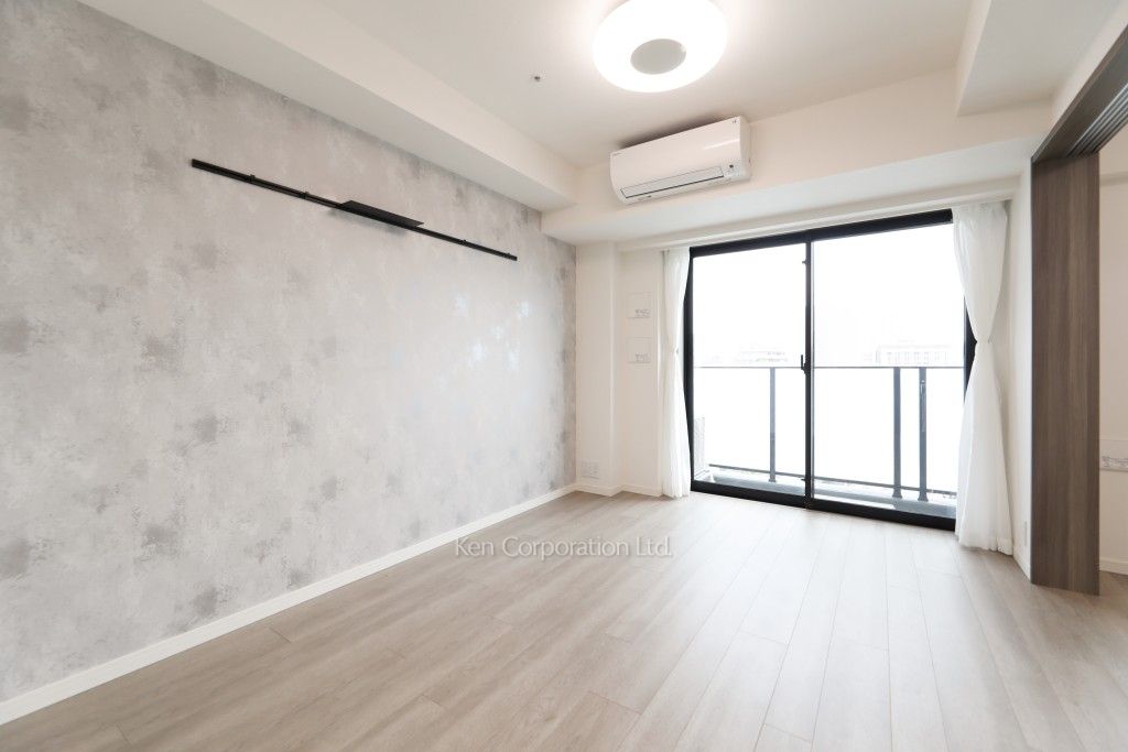 パークヴィラ恵比寿の写真 居室（LDなど） ※13階の同じ間取タイプを撮影。仕様が異なることがあります。