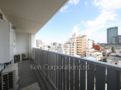 オアーゼ新宿市谷薬王寺の写真 バルコニー