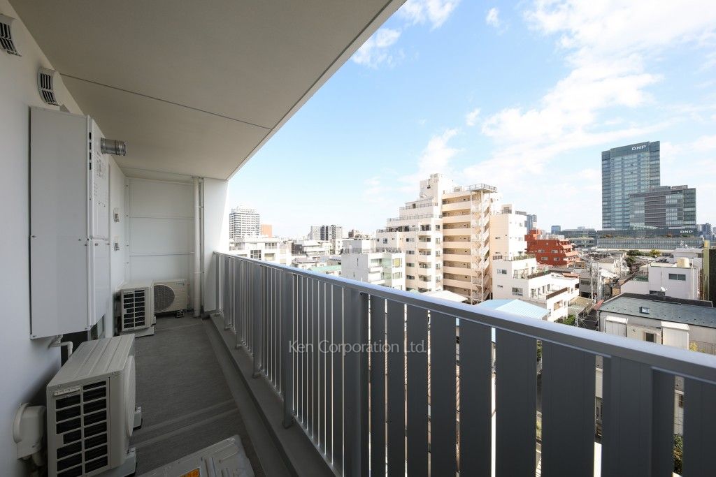 オアーゼ新宿市谷薬王寺の写真 バルコニー