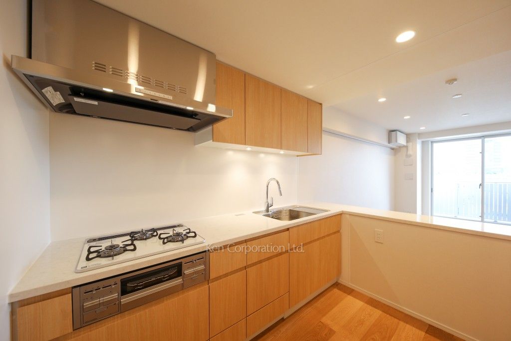 オアーゼ新宿市谷薬王寺の写真 キッチン