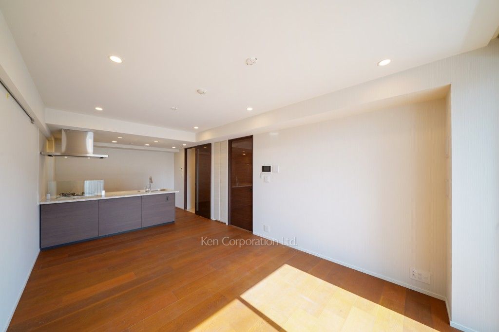 オアーゼ新宿市谷薬王寺の写真 居室（LDなど） ※6階の同じ間取タイプを撮影。仕様が異なることがあります。