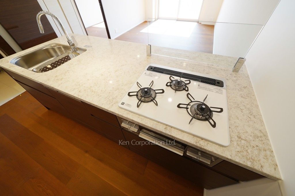 オアーゼ新宿市谷薬王寺の写真 キッチン ※6階の同じ間取タイプを撮影。仕様が異なることがあります。