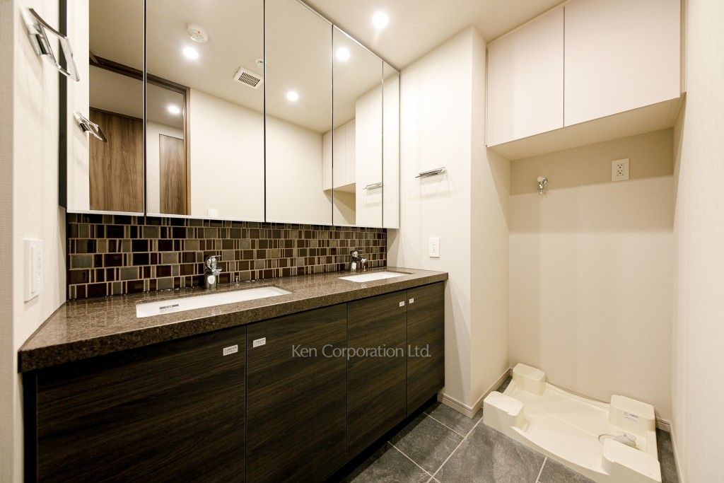 ザ・パークハビオ渋谷クロスの写真 パウダールーム ※11階の同じ間取タイプを撮影。仕様が異なることがあります。