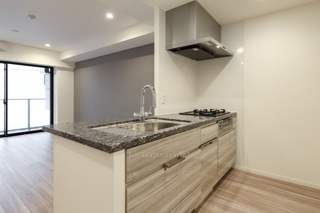 LIBR GRANT 四谷三丁目の写真 キッチン ※2階の同じ間取タイプを撮影。仕様が異なることがあります。