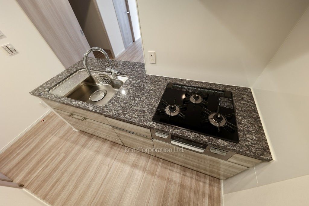 LIBR GRANT 四谷三丁目の写真 キッチン ※2階の同じ間取タイプを撮影。仕様が異なることがあります。