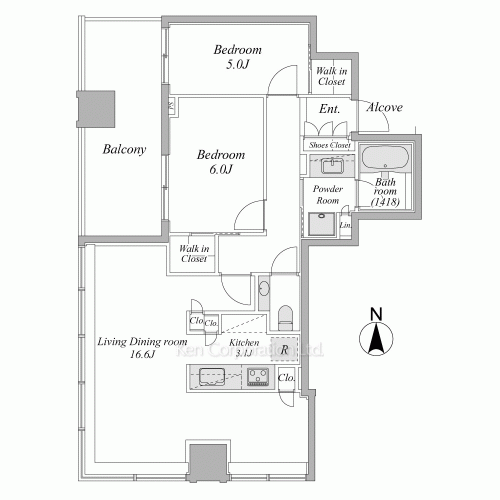 白金ザ・スカイの写真 間取り
