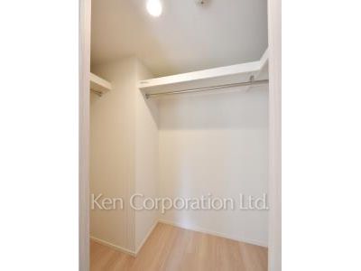 代々木参宮橋テラスの写真 ウォークインクローゼット ※1階の同じ間取タイプを撮影。仕様が異なることがあります。