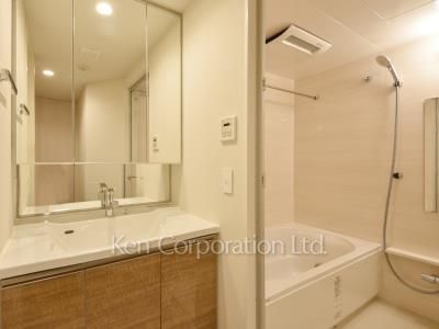 代々木参宮橋テラスの写真 パウダールーム ※1階の同じ間取タイプを撮影。仕様が異なることがあります。