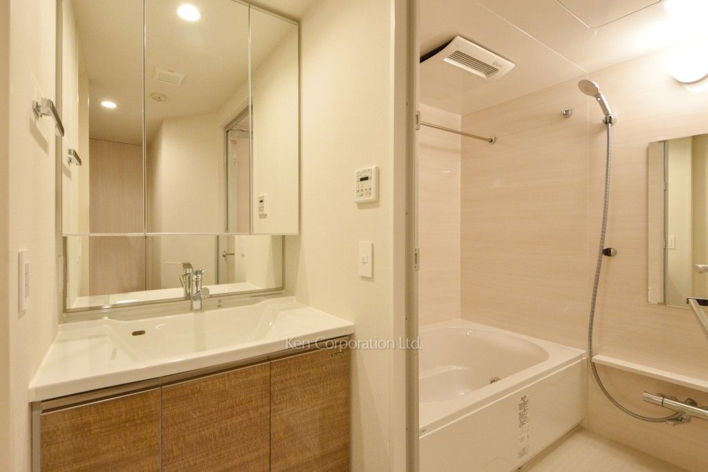 代々木参宮橋テラスの写真 パウダールーム ※1階の同じ間取タイプを撮影。仕様が異なることがあります。