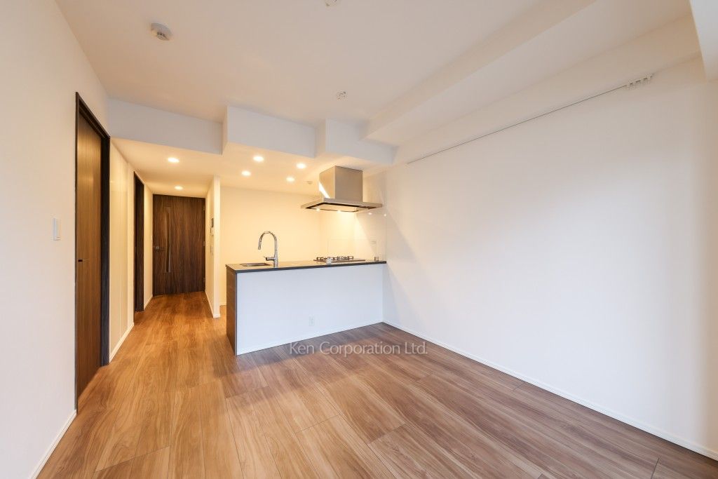 グリーンレジデンス赤坂の写真 居室（LDなど） ※5階の同じ間取タイプを撮影。仕様が異なることがあります。