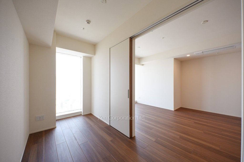 白金ザ・スカイの写真 ベッドルーム ※41階の同じ間取タイプを撮影。仕様が異なることがあります。