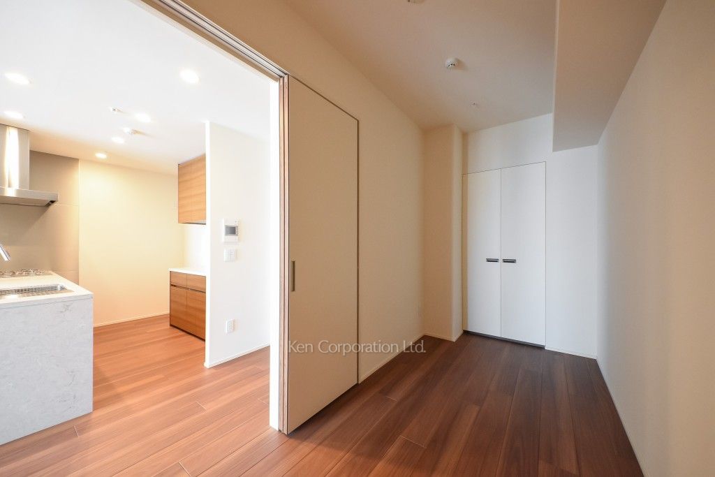 白金ザ・スカイの写真 ベッドルーム ※41階の同じ間取タイプを撮影。仕様が異なることがあります。