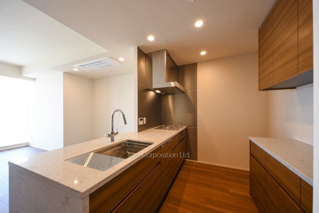 白金ザ・スカイの写真 キッチン ※41階の同じ間取タイプを撮影。仕様が異なることがあります。