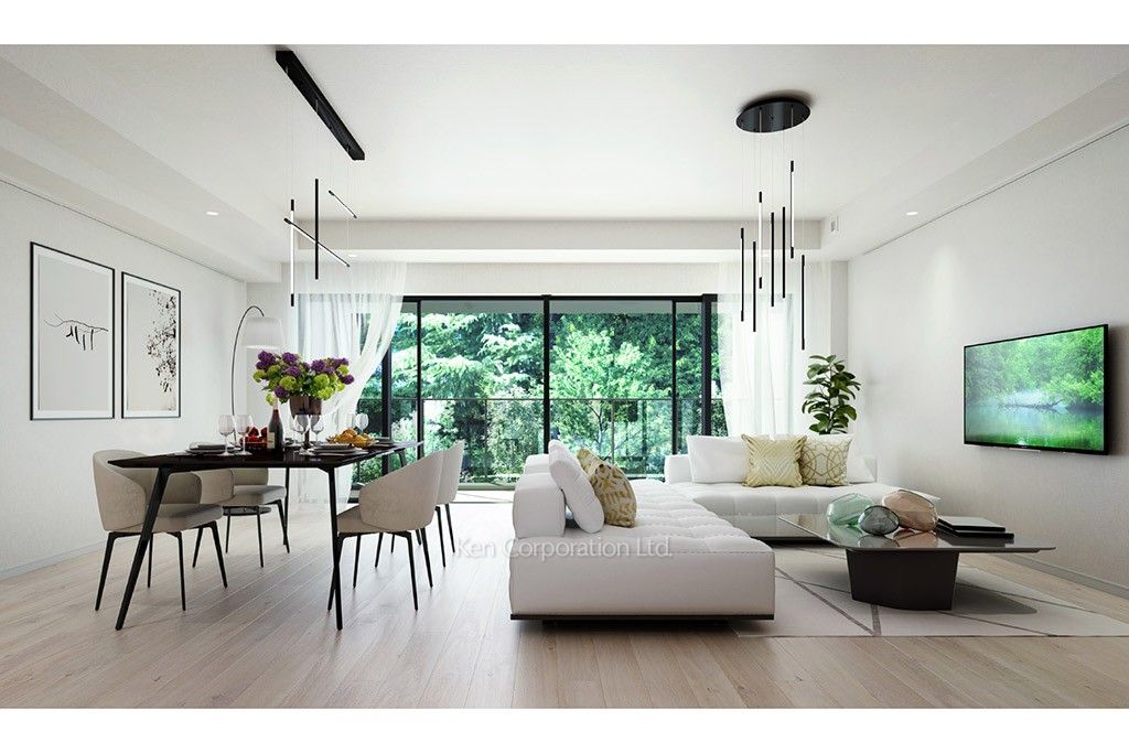 ラ・トゥール目白御留山の写真 A-A1typeリビングダイニング※MODEL ROOM