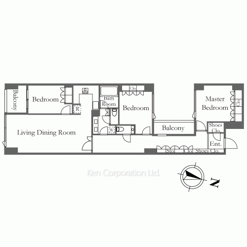 ラ・トゥール目白御留山の写真 間取り