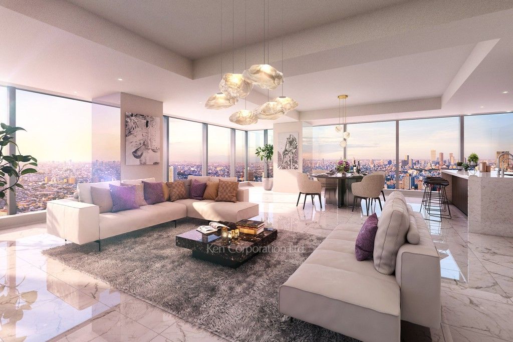 ラ・トゥール新宿ファーストの写真 260-Atype リビングダイニング※MODEL ROOM