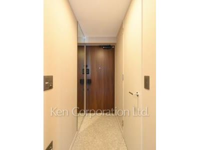 ASPRIME八丁堀の写真 玄関 ※14階の同じ間取タイプを撮影。仕様が異なることがあります。