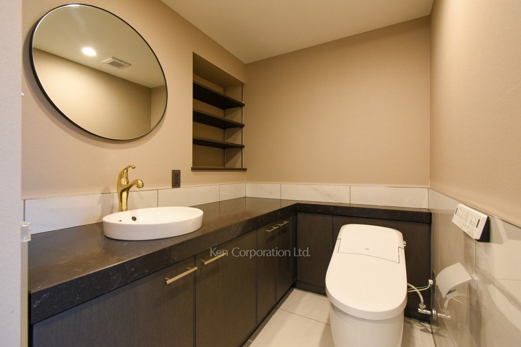 ASPRIME八丁堀の写真 パウダールーム ※14階の同じ間取タイプを撮影。仕様が異なることがあります。