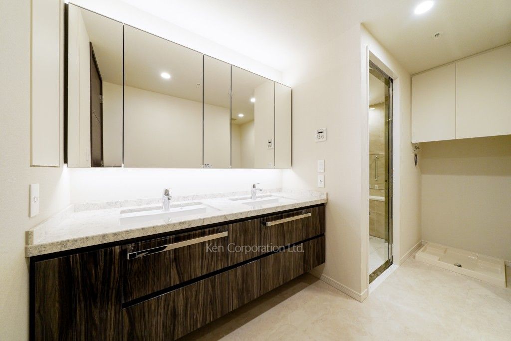 ラ・トゥール新宿ファーストの写真 パウダールーム ※26階の同じ間取タイプを撮影。仕様が異なることがあります。