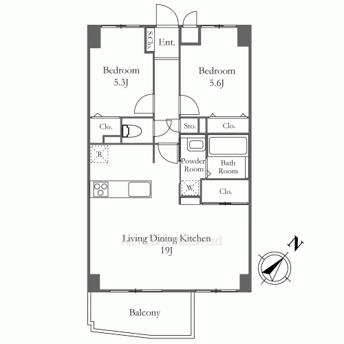 サント・コア目黒の写真 間取り