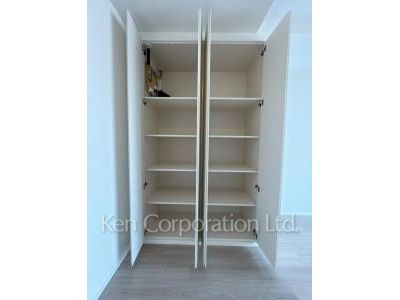 パークタワー勝どきミッドの写真 クローゼット ※14階の同じ間取タイプを撮影。仕様が異なることがあります。