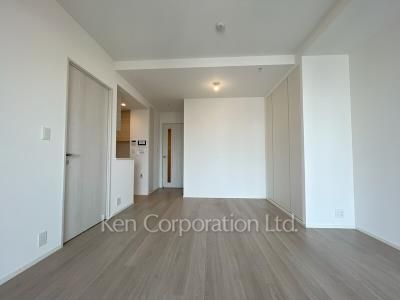 パークタワー勝どきミッドの写真 居室（LDなど） ※14階の同じ間取タイプを撮影。仕様が異なることがあります。