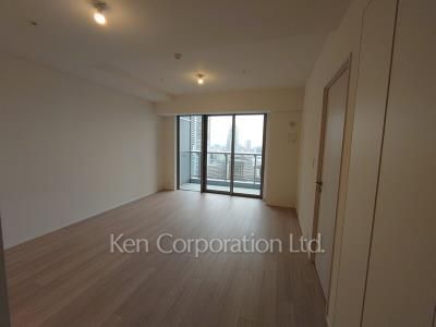 パークタワー勝どきミッドの写真 居室（LDなど） ※24階の同じ間取タイプを撮影。仕様が異なることがあります。