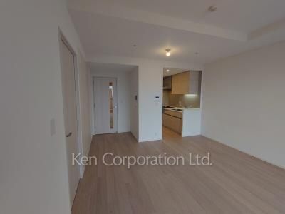 パークタワー勝どきミッドの写真 居室（LDなど） ※24階の同じ間取タイプを撮影。仕様が異なることがあります。