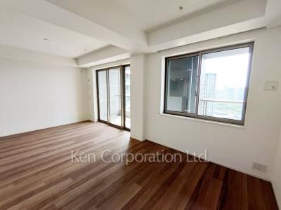 パークタワー勝どきサウスの写真 居室（LDなど） ※44階の同じ間取タイプを撮影。仕様が異なることがあります。