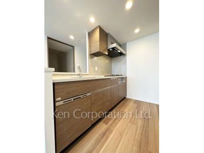 パークタワー勝どきサウスの写真 キッチン ※48階の同じ間取タイプを撮影。仕様が異なることがあります。