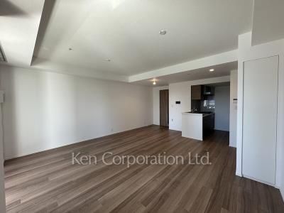 パークタワー勝どきサウスの写真 居室（LDなど） ※4階の同じ間取タイプを撮影。仕様が異なることがあります。