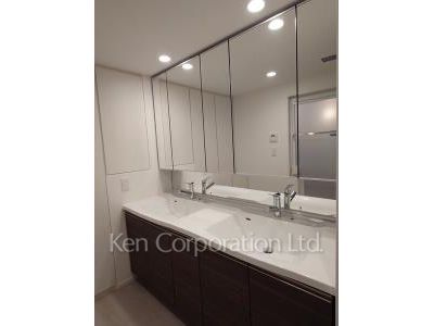 パークタワー勝どきサウスの写真 パウダールーム ※26階の同じ間取タイプを撮影。仕様が異なることがあります。