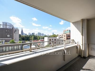 マジェスティハウス新宿御苑パークナードの写真 バルコニー