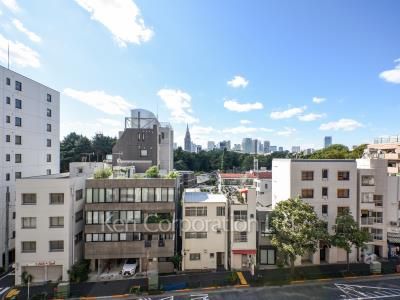 マジェスティハウス新宿御苑パークナードの写真 眺望（居室から）