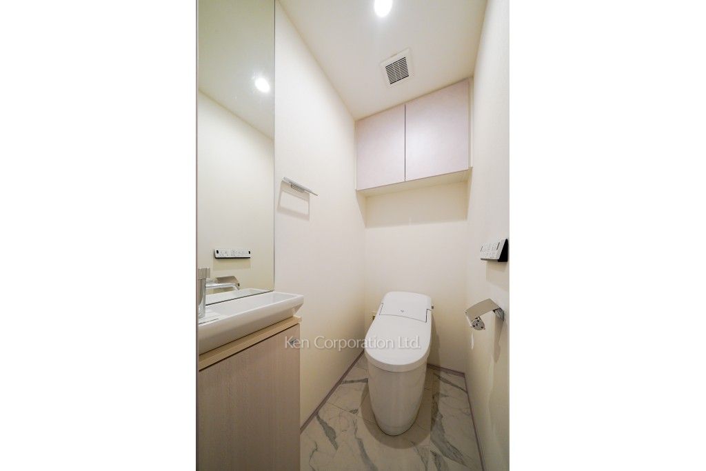 ザ・パークハビオ荏原中延プレイスの写真 トイレ