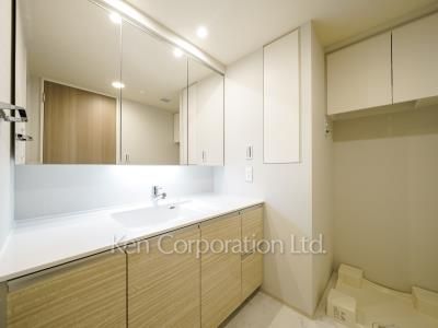 三田聖坂ガーデンレジデンスの写真 パウダールーム ※7階の同じ間取タイプを撮影。仕様が異なることがあります。