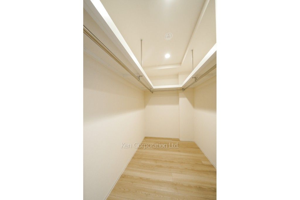 三田聖坂ガーデンレジデンスの写真 ウォークインクローゼット ※7階の同じ間取タイプを撮影。仕様が異なることがあります。