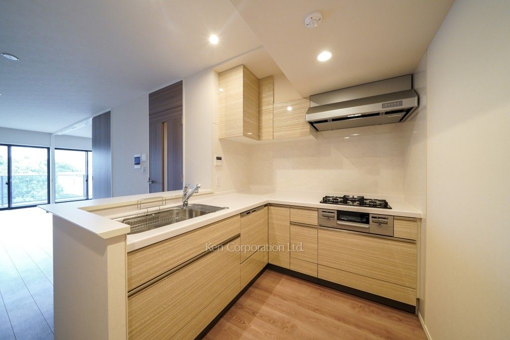 三田聖坂ガーデンレジデンスの写真 キッチン ※7階の同じ間取タイプを撮影。仕様が異なることがあります。