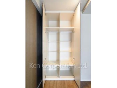 市谷台町坂フロントの写真 クローゼット ※3階の同じ間取タイプを撮影。仕様が異なることがあります。